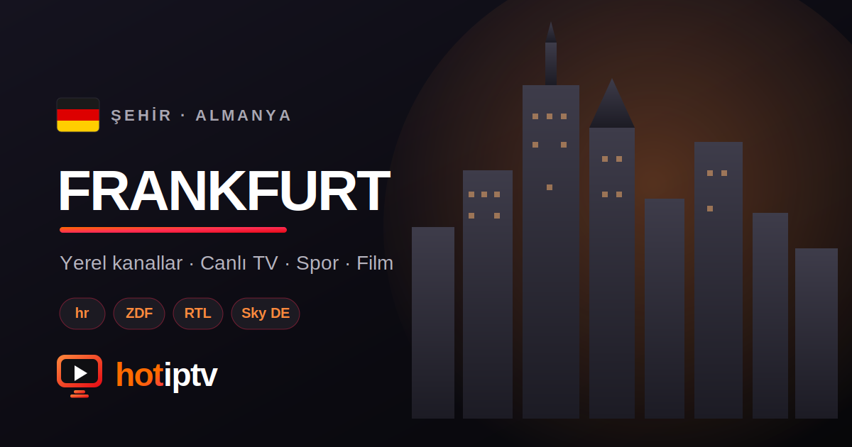 Frankfurt IPTV Satın Al