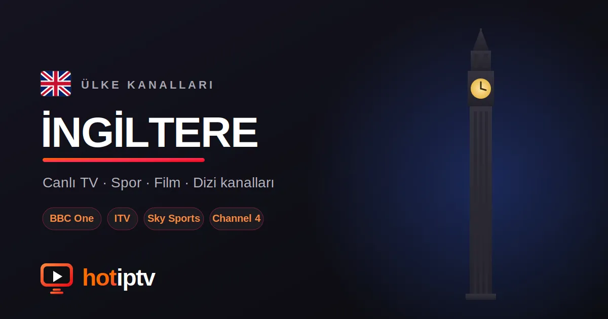 İngiltere IPTV